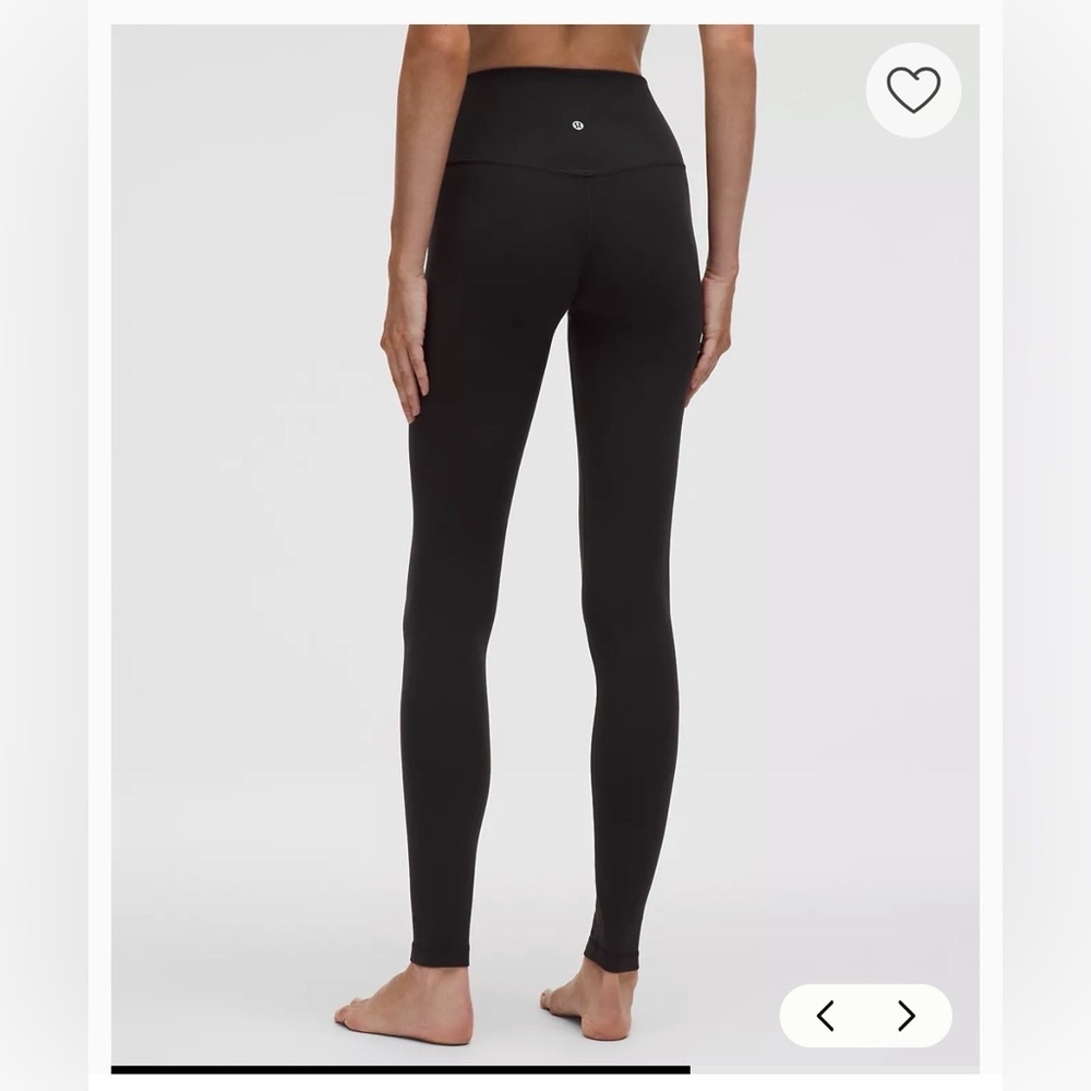 Lululemon Black Align HR Pants 28”